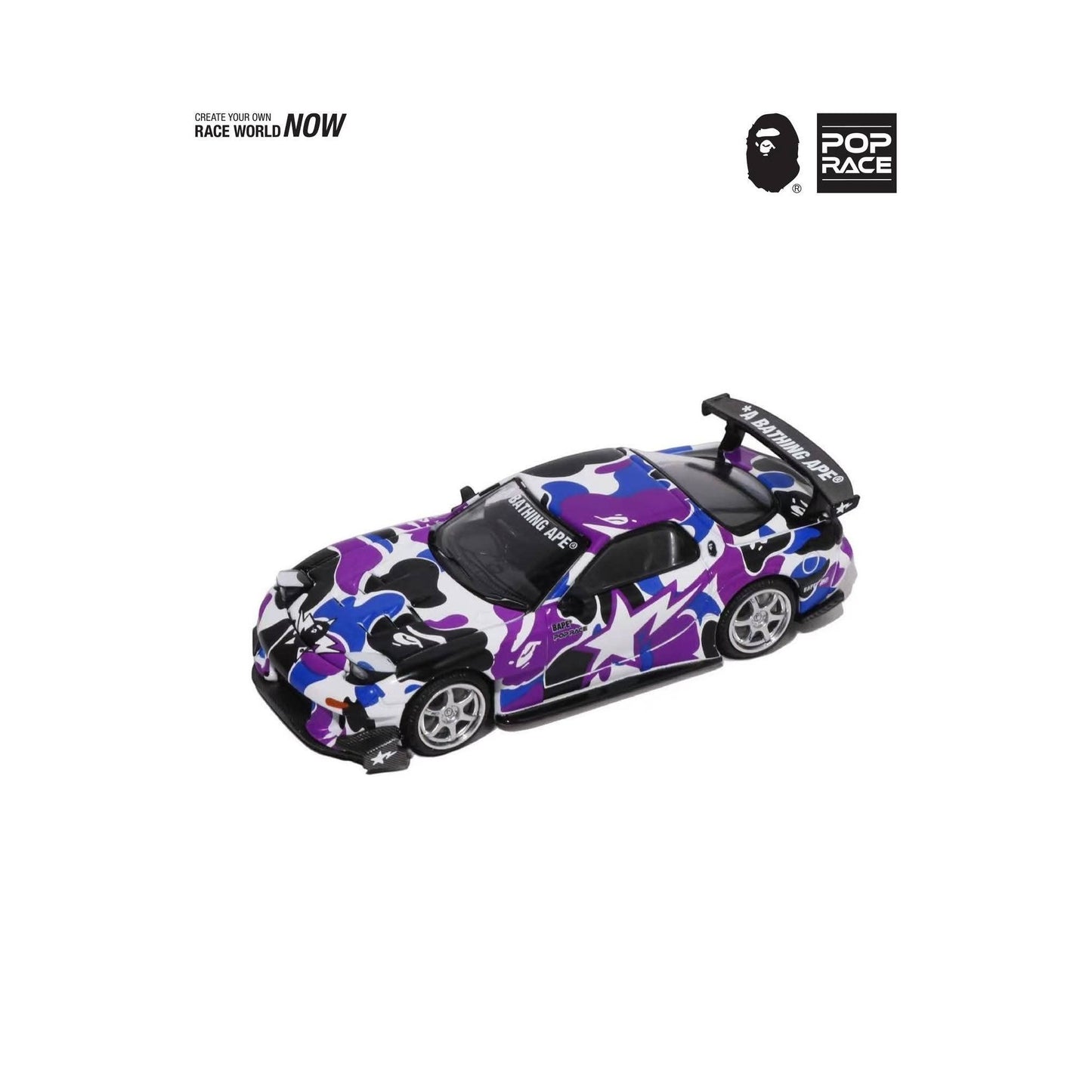 Pop Race - Pre-Order - MAZDA RX7 FD3S RE-AMEMIYA - BATHING APE - PR640493