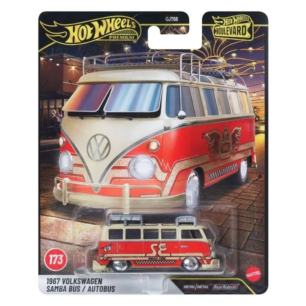 Hot Wheels 2027 - Pre-Order - Boulevard - 1967 Volkswagen Samba Bus - No. 173