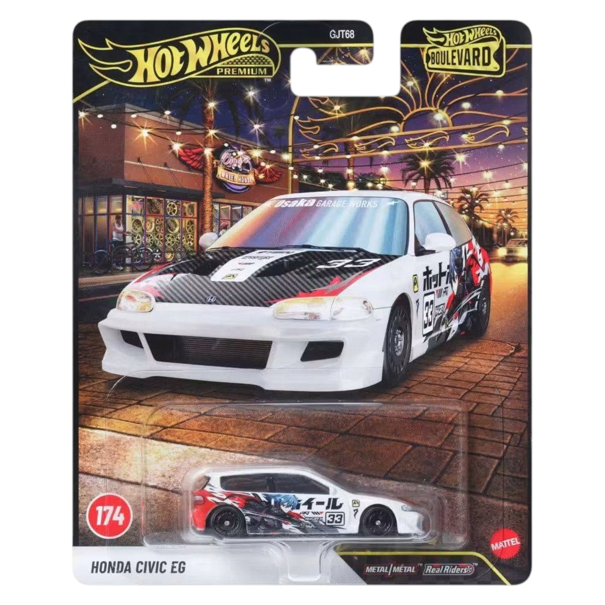 Hot Wheels 2027 - Pre-Order - Boulevard - Honda Civic EG - No. 174