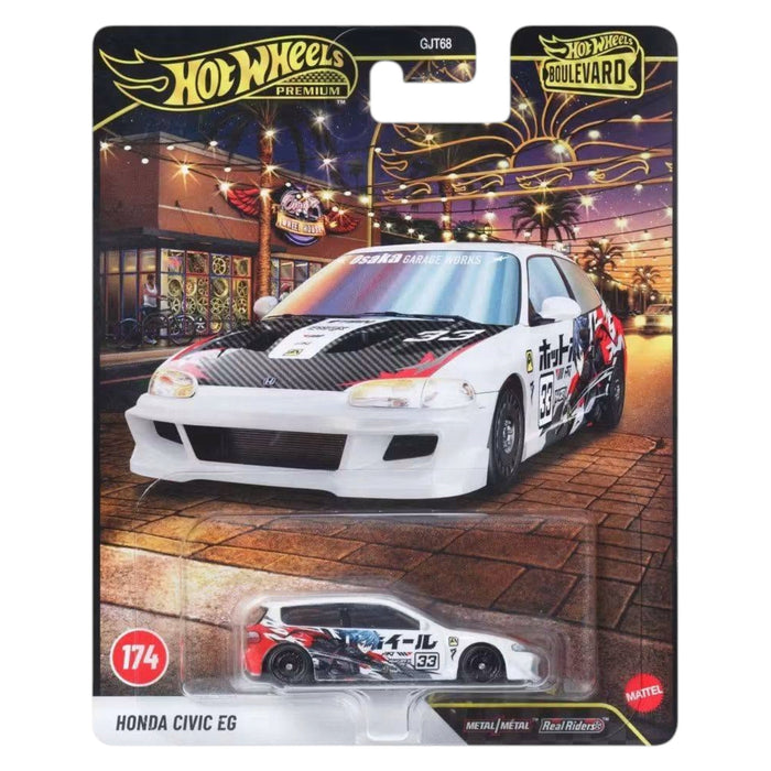 Hot Wheels 2027 - Pre-Order - Boulevard - Honda Civic EG - No. 174