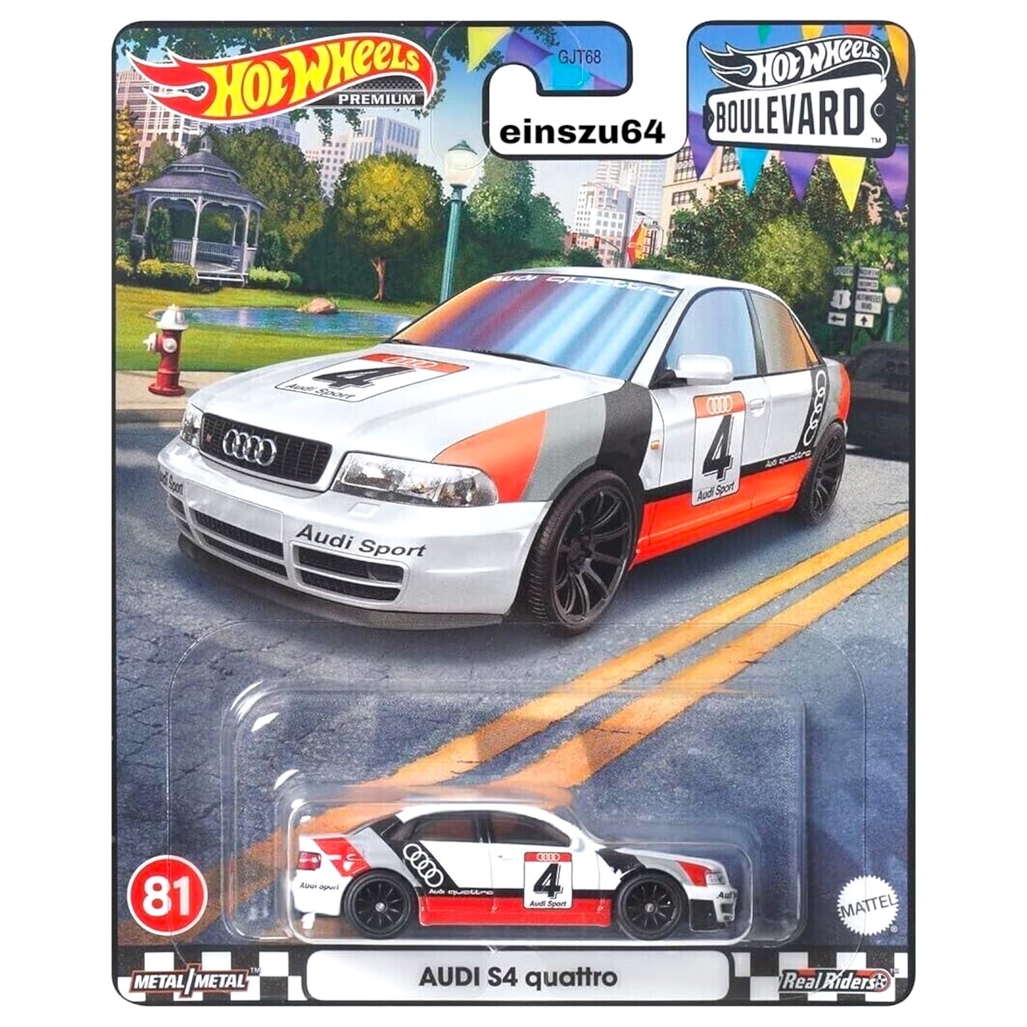 Hot Wheels Boulevard 2023 - Audi S4 quattro - No. 81 - 1:64