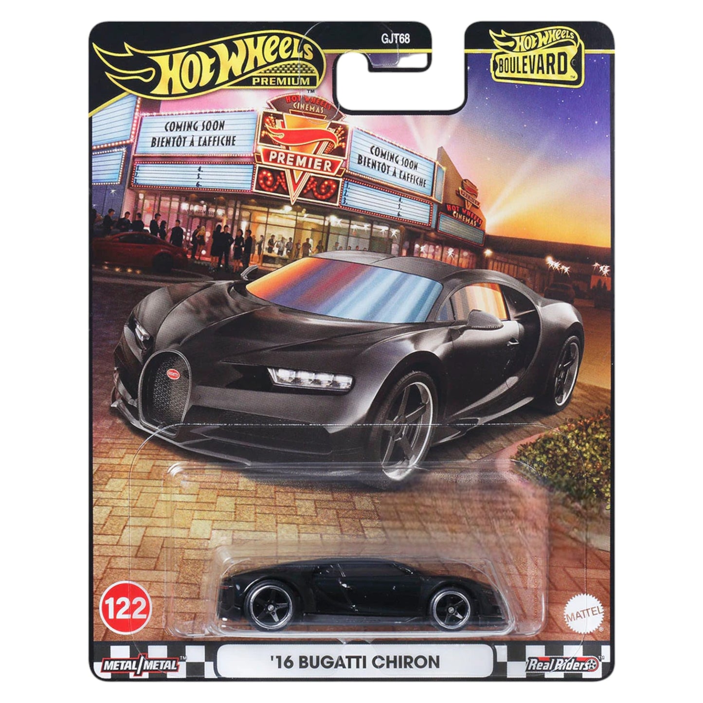 Hot Wheels 2025 - Pre-Order - Boulevard - ´16 Bugatti Chiron - No. 122