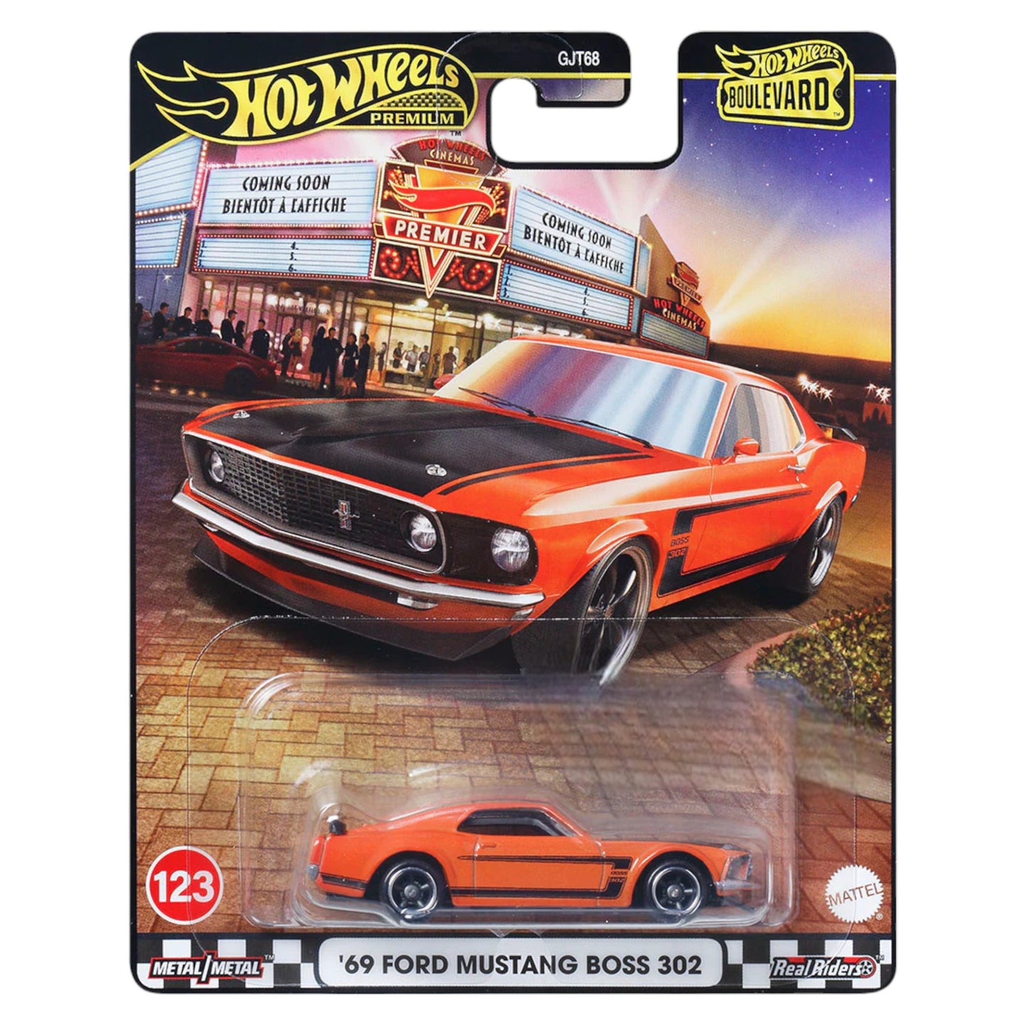Hot Wheels 2025 - Boulevard - ´69 Ford Mustang Boss 302 - No. 123 - JBL20