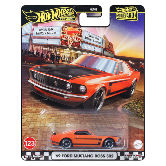 Hot Wheels 2025 - Boulevard - ´69 Ford Mustang Boss 302 - No. 123 - JBL20