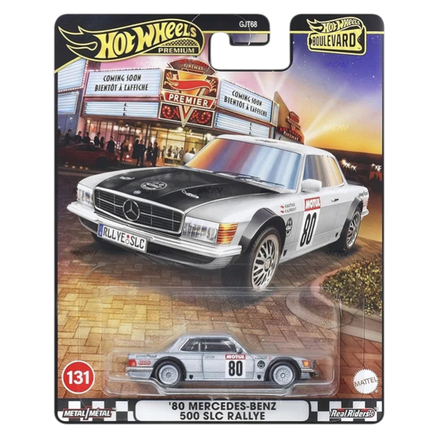 Hot Wheels 2025 - Pre-Order - Boulevard - ´80 Mercedes-Benz 500 SLC Rallye - No. 131