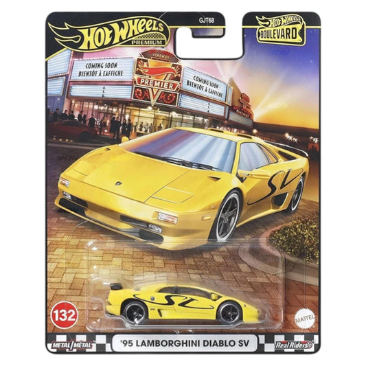 Hot Wheels 2025 - Pre-Order - Boulevard - ´95 Lamborghini Diablo SV - No. 132