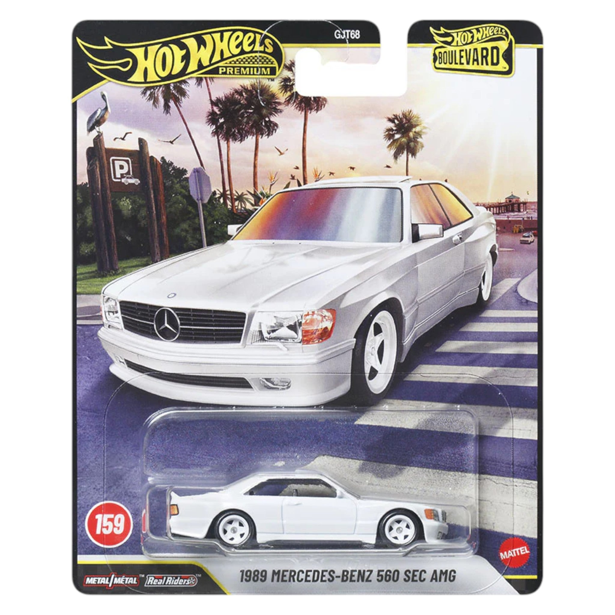 Hot Wheels 2026 - Pre-Order - Boulevard - 1989 Mercedes-Benz 560 SEC AMG - No. 159 - JHW37