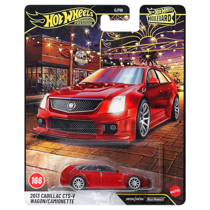 Hot Wheels 2027 - Pre-Order - Boulevard - 2013 Cadillac CTS-V Wagon - No. 166