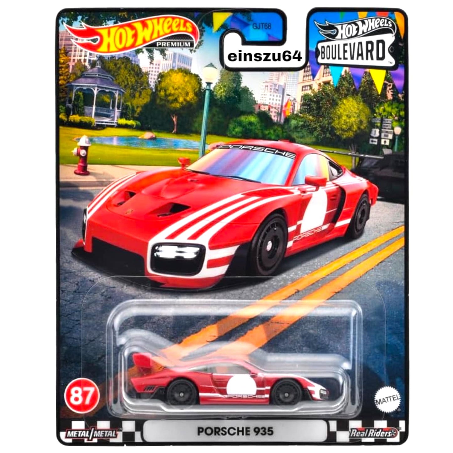 Hot Wheels 2023 - Boulevard - Porsche 935 - No. 87 - HKF36 - 1:64