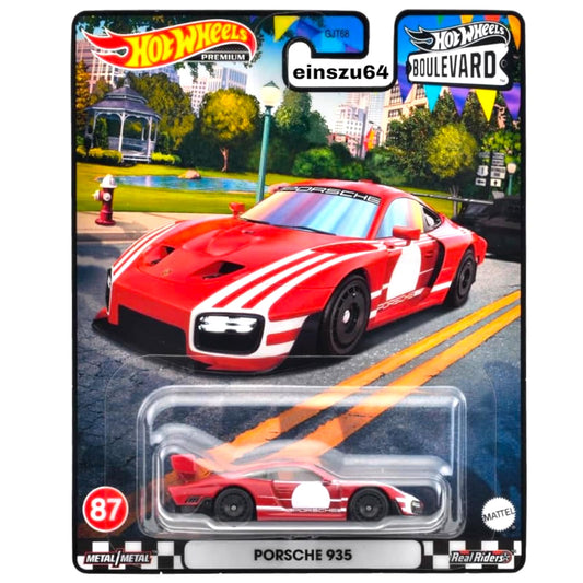 Hot Wheels 2023 - Boulevard - Porsche 935 - No. 87 - HKF36 - 1:64