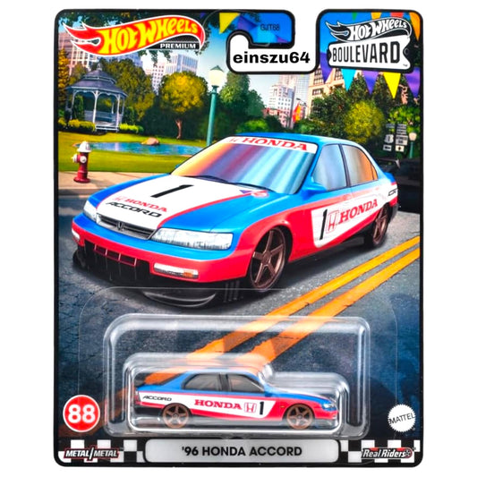 Hot Wheels 2023 - Boulevard - Honda Accord - No. 88 - HKF27- 1:64