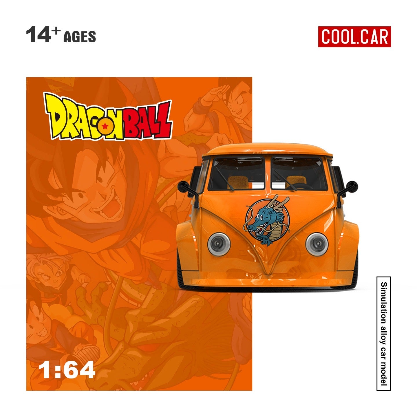 CoolCar - Pre-Order - Volkswagen T1 Dragon Ball - CC642957