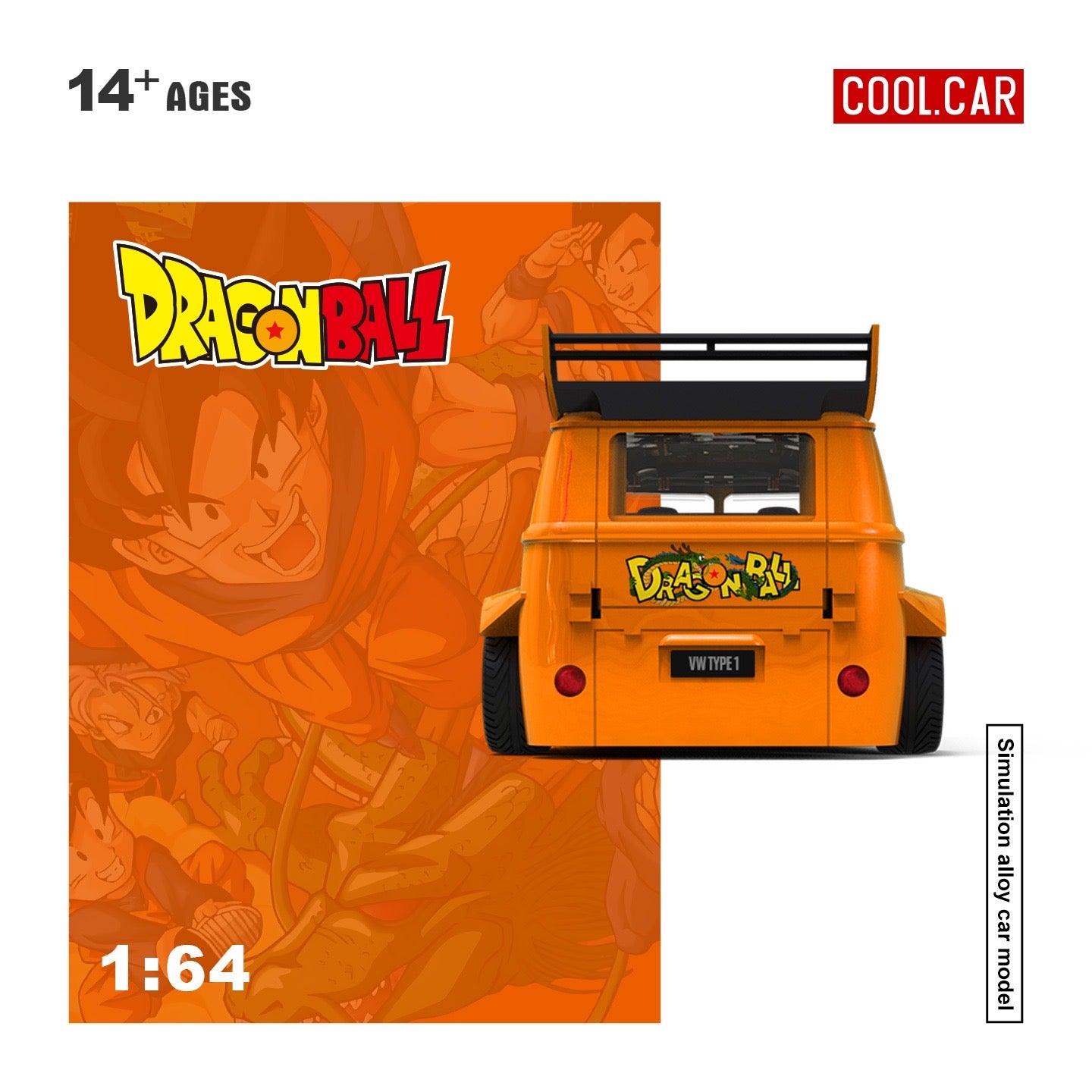 CoolCar - Pre-Order - Volkswagen T1 Dragon Ball - CC642957