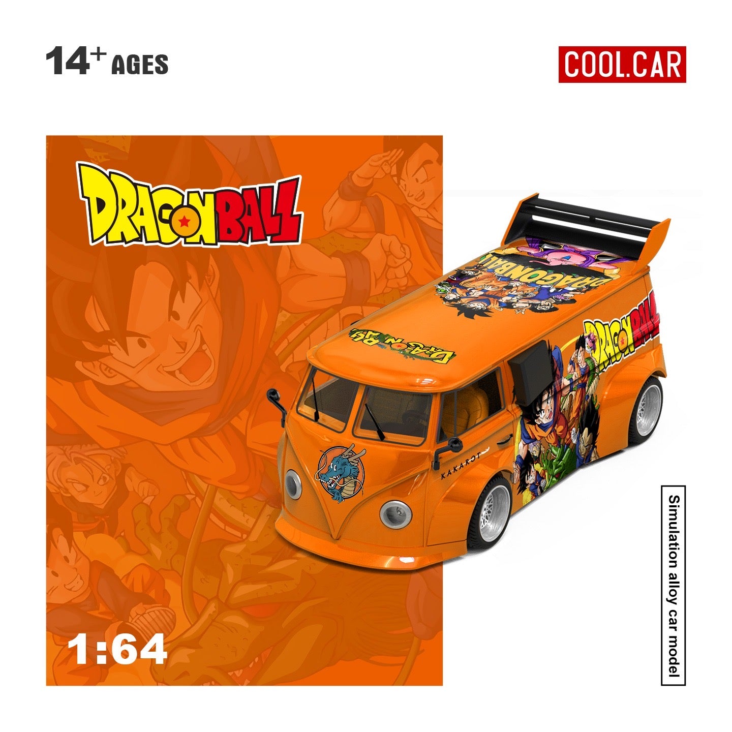 CoolCar - Pre-Order - Volkswagen T1 Dragon Ball - CC642957