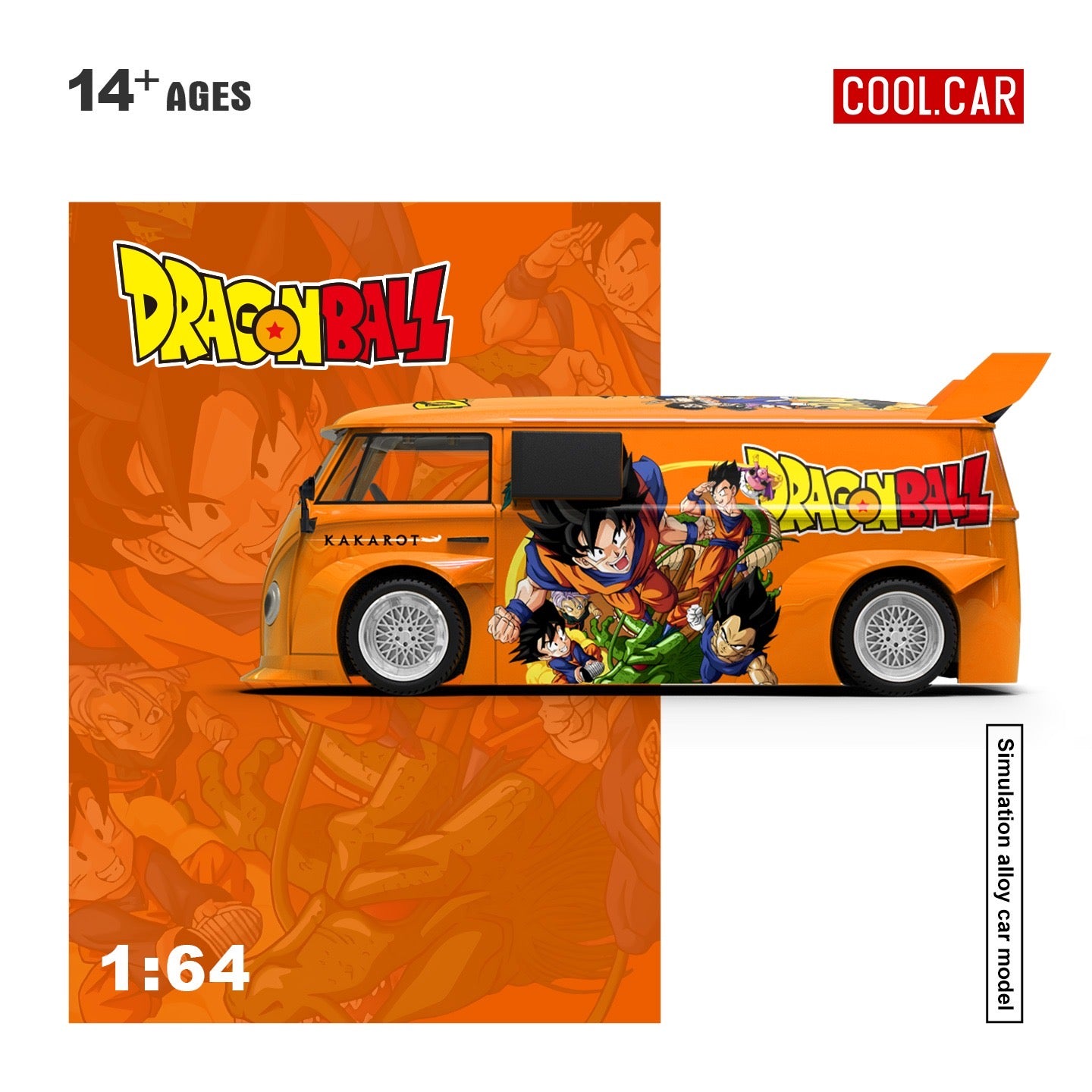 CoolCar - Pre-Order - Volkswagen T1 Dragon Ball - CC642957