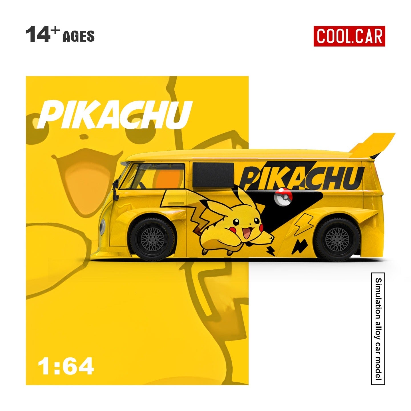 CoolCar - Pre-Order - Volkswagen T1 Pikachu - CC642958