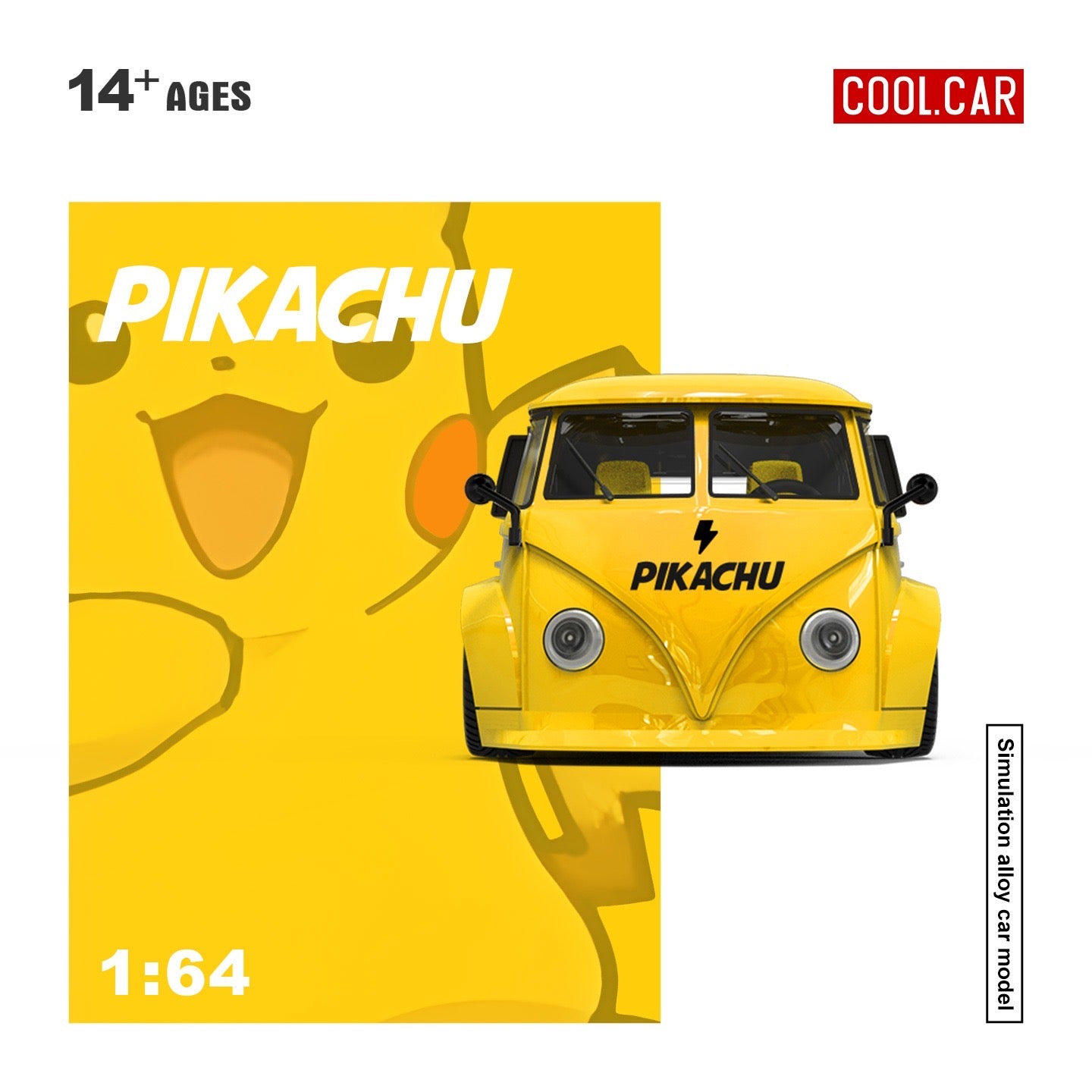 CoolCar - Pre-Order - Volkswagen T1 Pikachu - CC642958