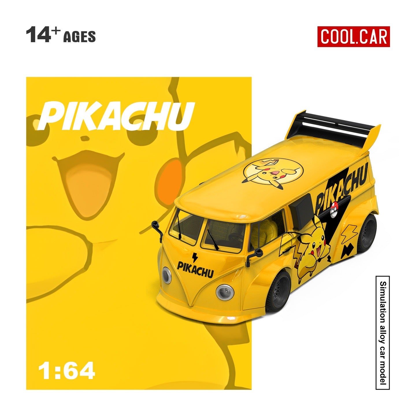 CoolCar - Pre-Order - Volkswagen T1 Pikachu - CC642958