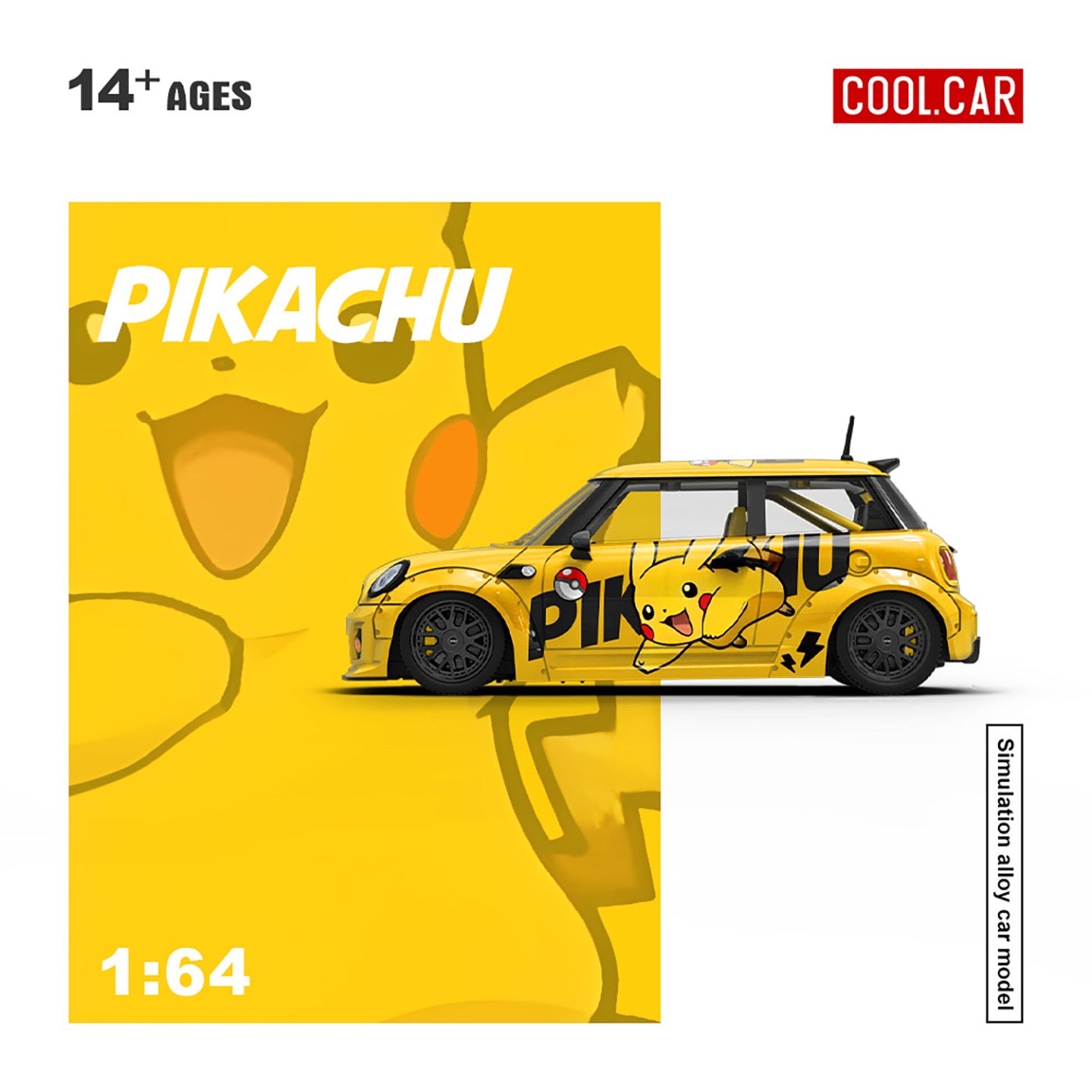 CoolCar - Pre-Order - MINI COOPER Pikachu - CC643648