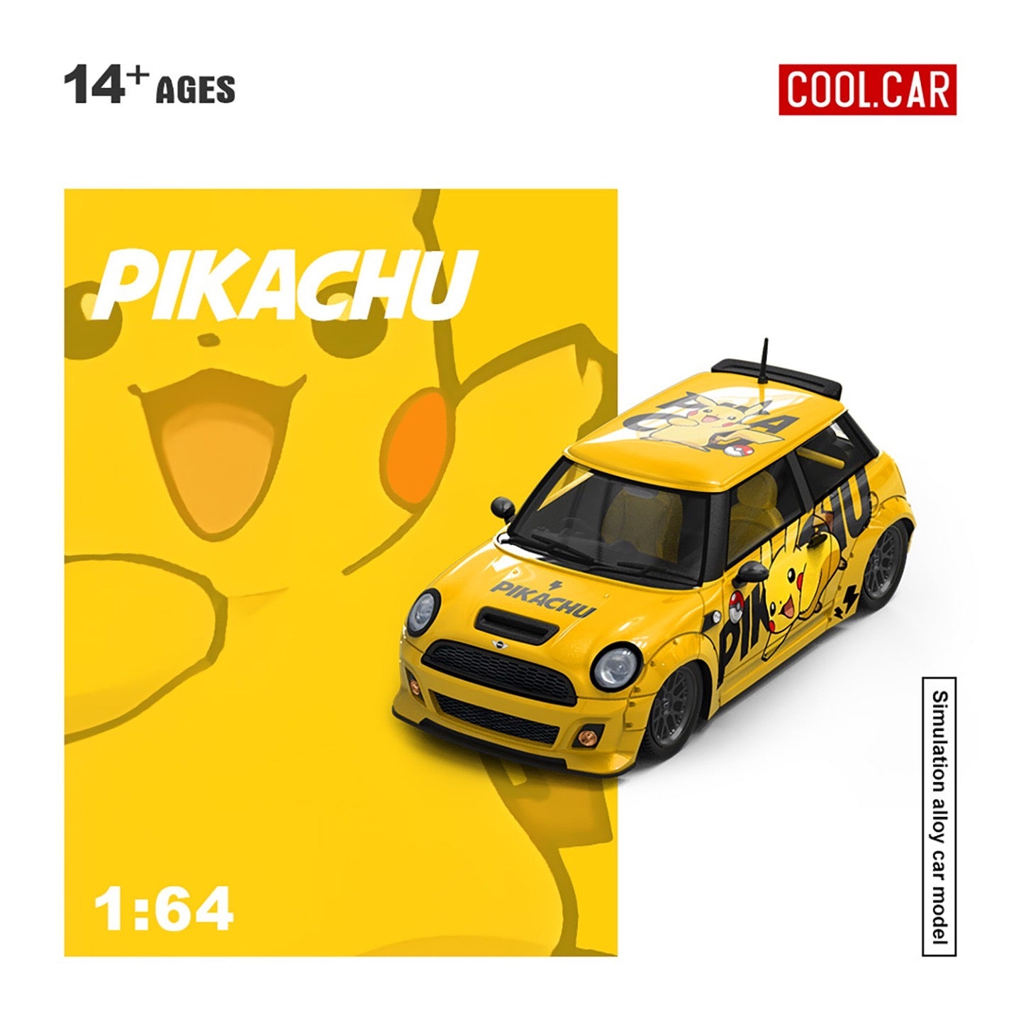 CoolCar - Pre-Order - MINI COOPER Pikachu - CC643648