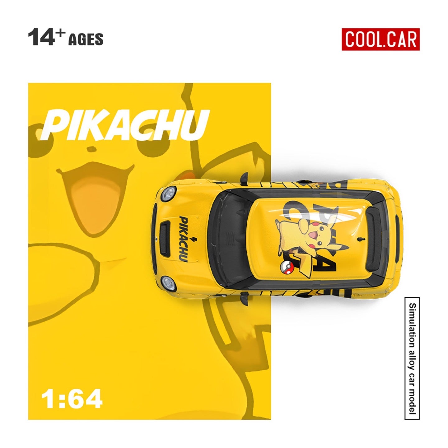 CoolCar - Pre-Order - MINI COOPER Pikachu - CC643648