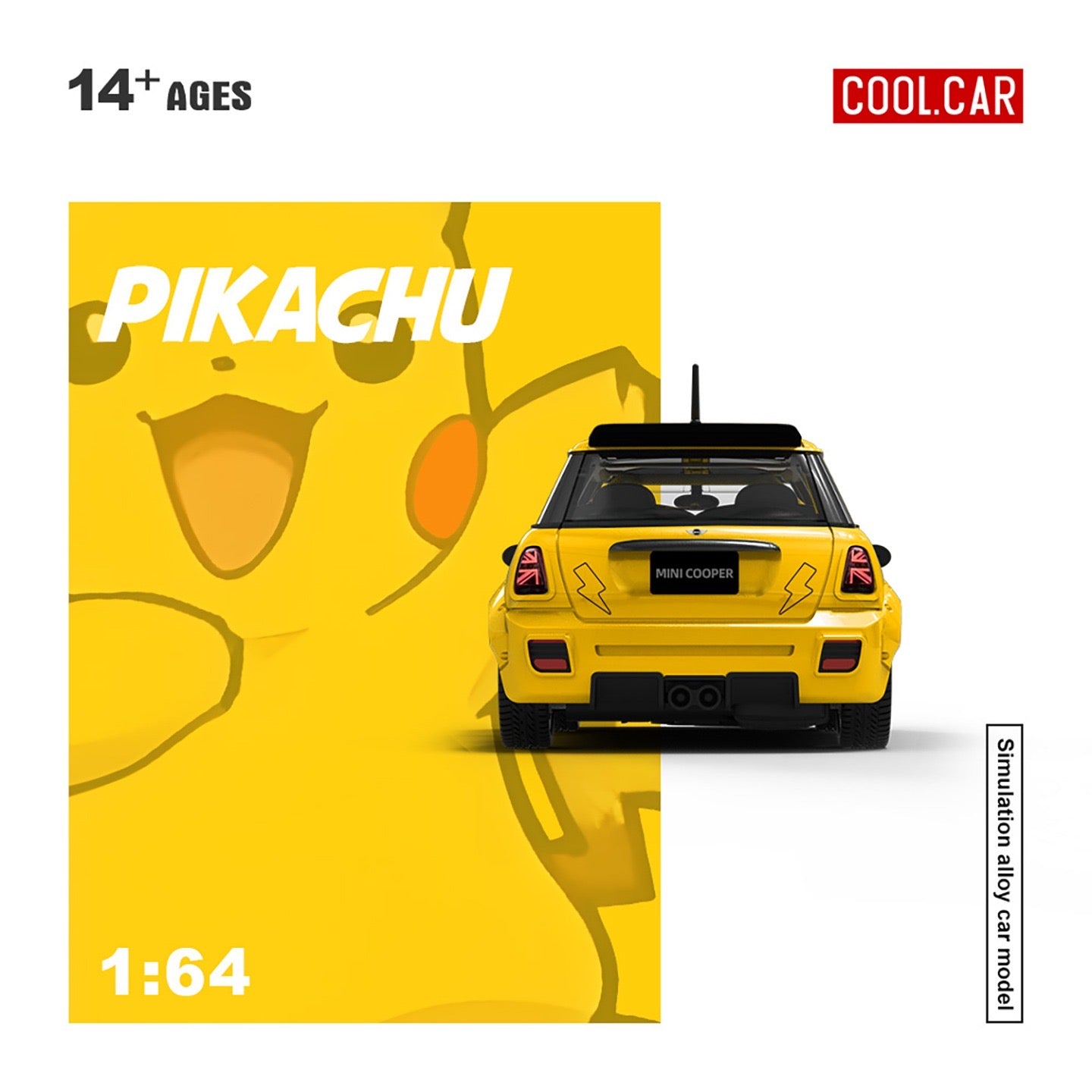 CoolCar - Pre-Order - MINI COOPER Pikachu - CC643648