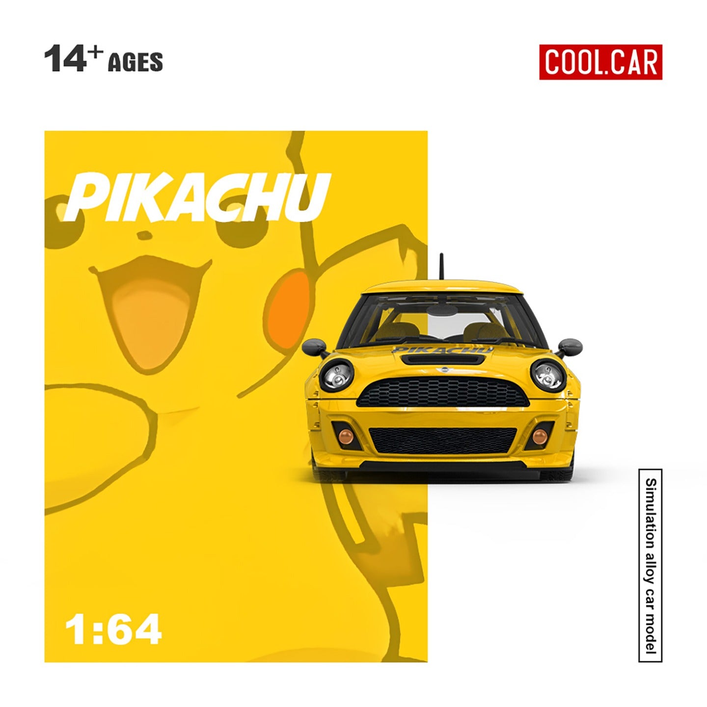 CoolCar - Pre-Order - MINI COOPER Pikachu - CC643648