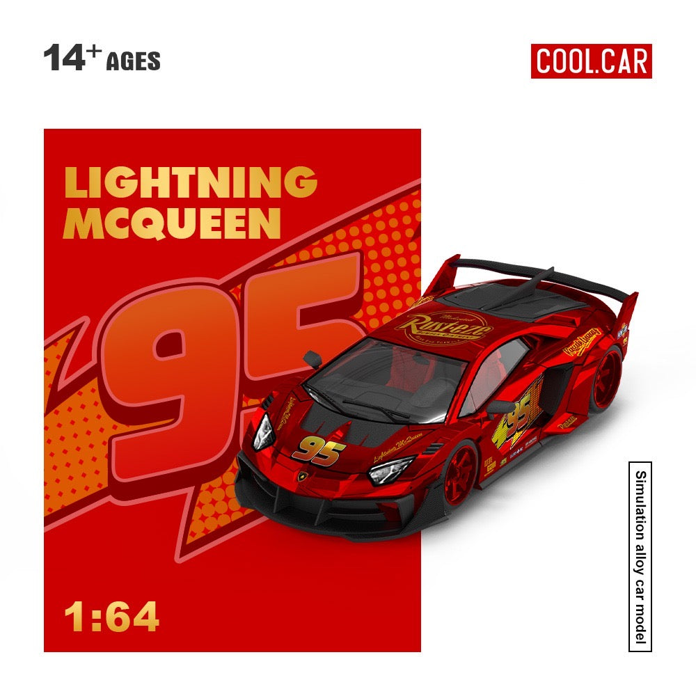 CoolCar - Pre-Order - Lamborghini GTEVO Lightning McQueen - CC643832