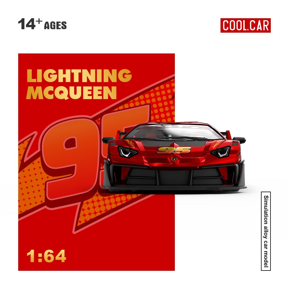 CoolCar - Pre-Order - Lamborghini GTEVO Lightning McQueen - CC643832