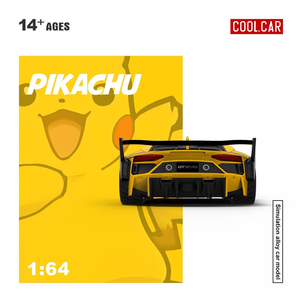 CoolCar - Pre-Order - Lamborghini Aventador GTEVO Pikachu - CC643833