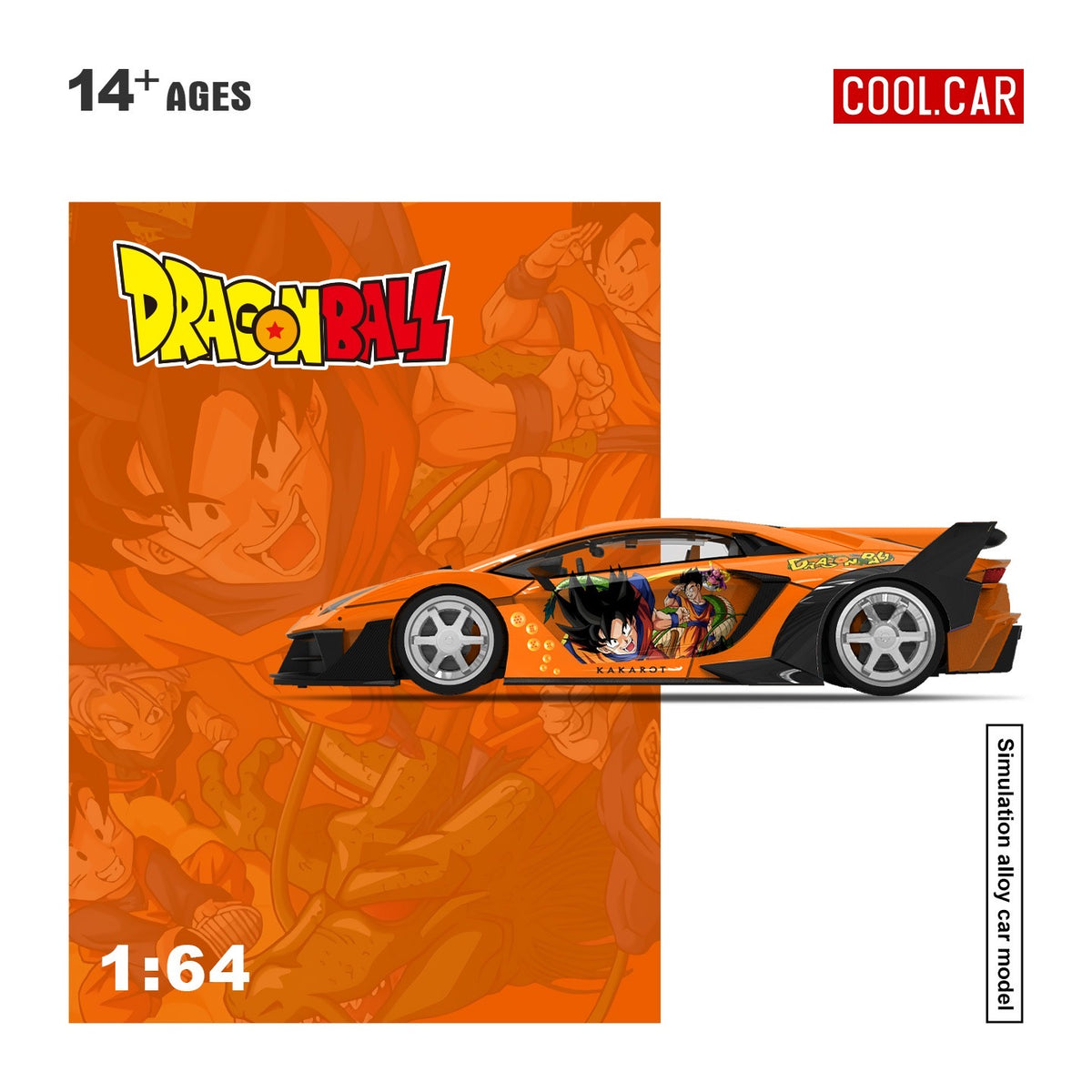 CoolCar - Pre-Order - Lamborghini GTEVO Dragon Ball - CC643837