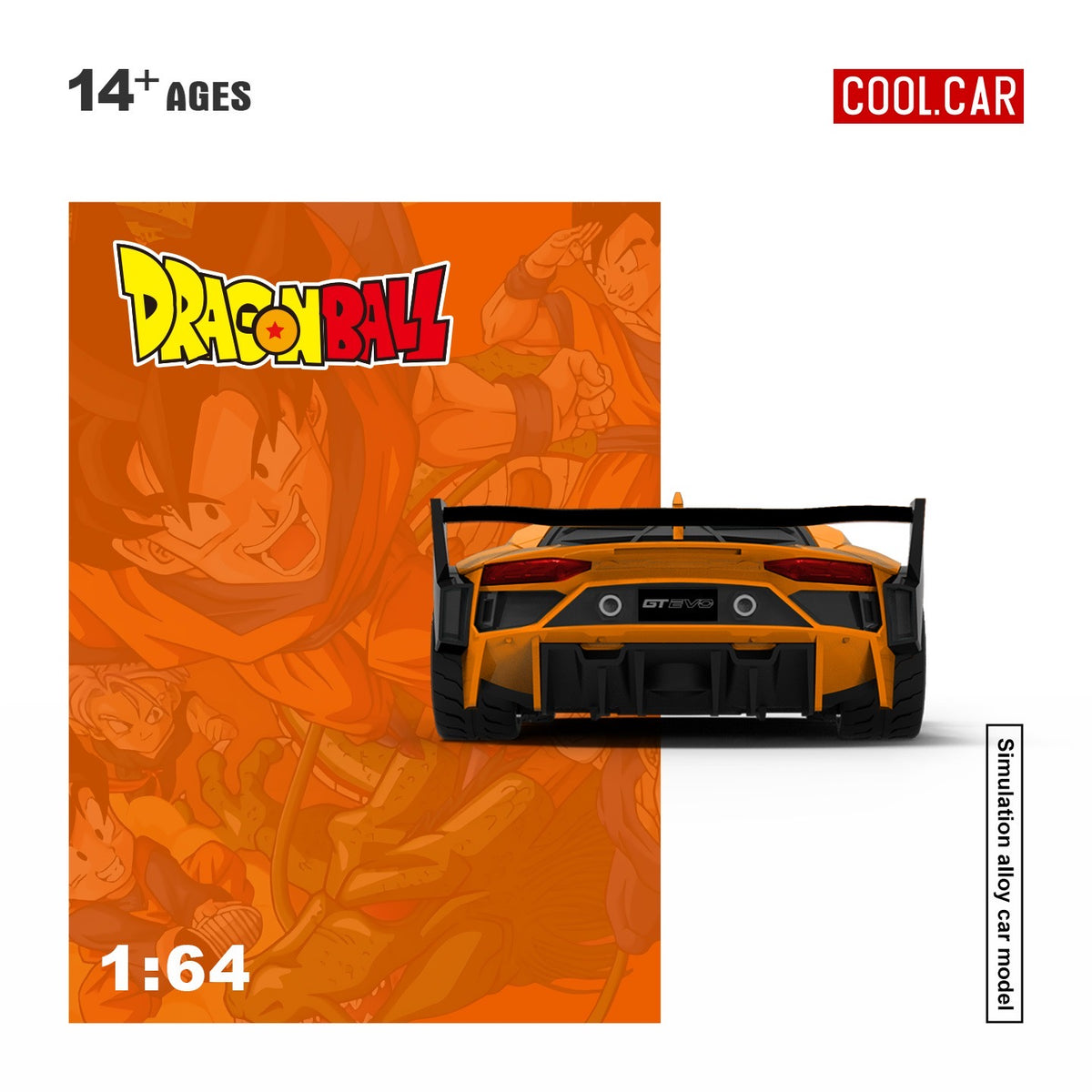 CoolCar - Pre-Order - Lamborghini GTEVO Dragon Ball - CC643837