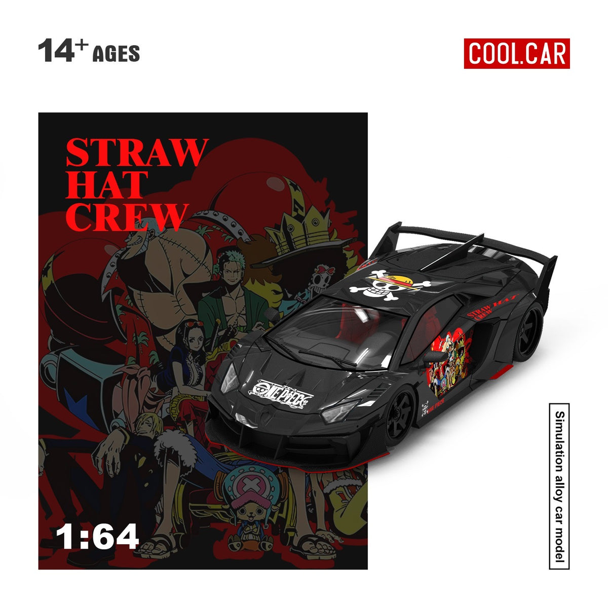 CoolCar - Pre-Order - Lamborghini GTEVO - One Piece - CC643839