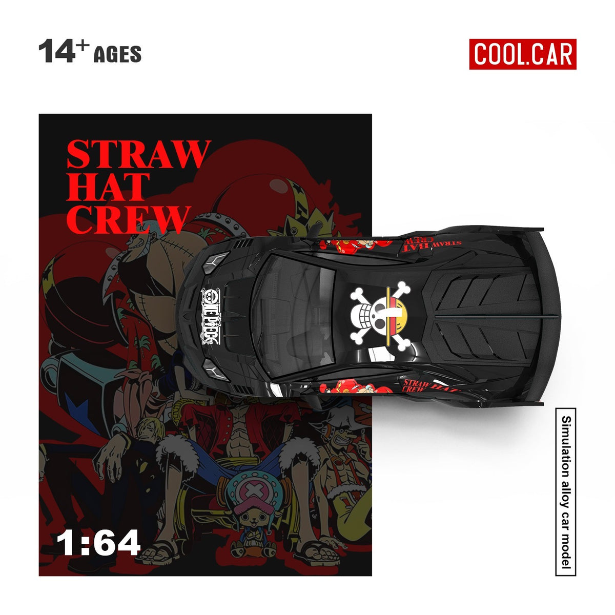 CoolCar - Pre-Order - Lamborghini GTEVO - One Piece - CC643839