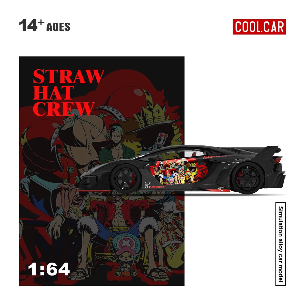 CoolCar - Pre-Order - Lamborghini GTEVO - One Piece - CC643839