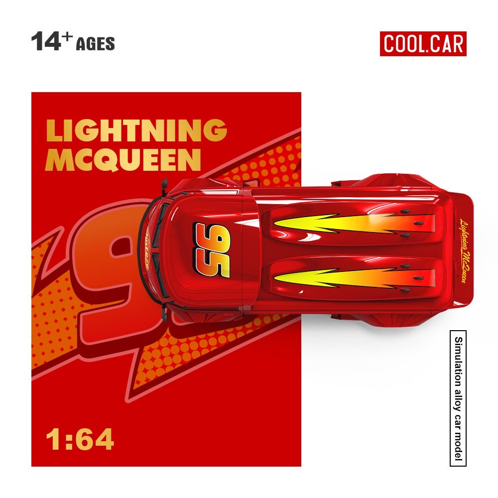 CoolCar - Pre-Order - Volkswagen T1 Pick-Up - Lightning McQueen - CC643923