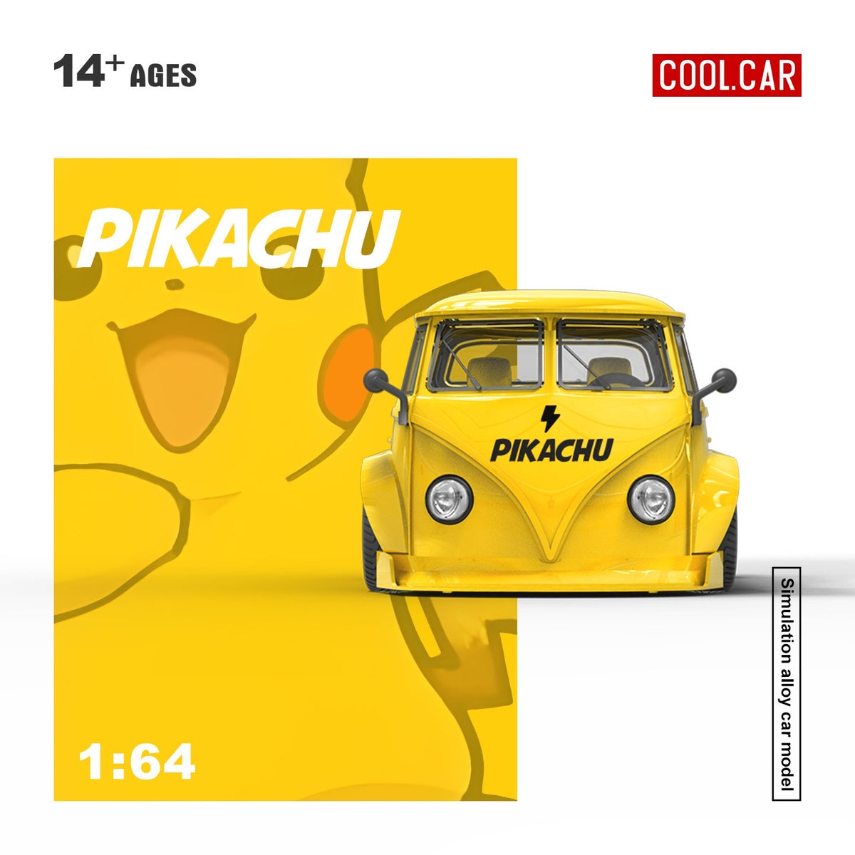 CoolCar - Pre-Order - Volkswagen T1 Pickup - Pikachu - CC643924