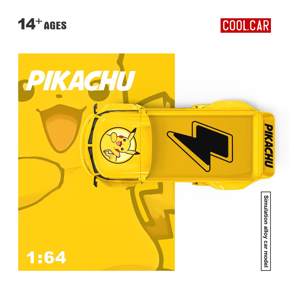 CoolCar - Pre-Order - Volkswagen T1 Pickup - Pikachu - CC643924