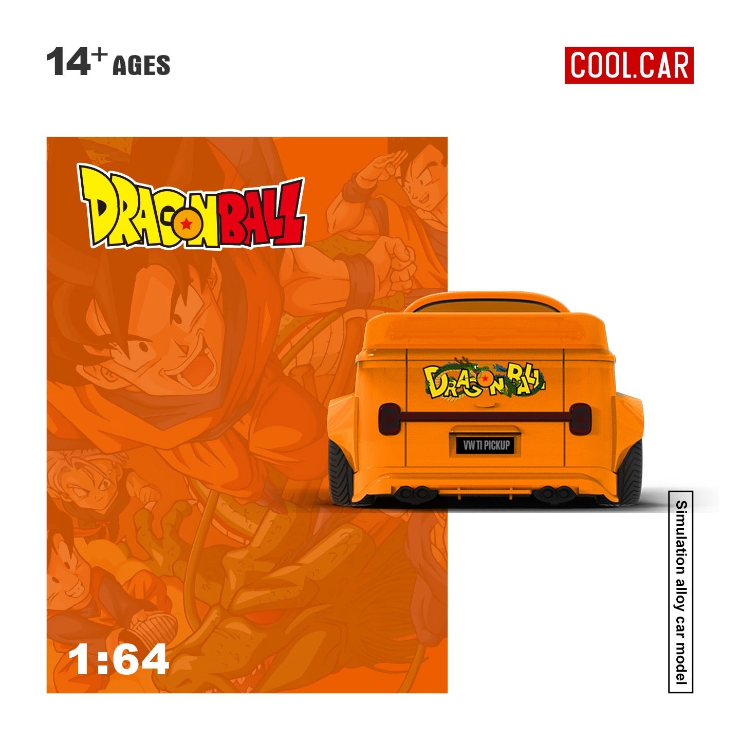 CoolCar - Pre-Order - Volkswagen T1 Pickup - DragonBall - CC643925