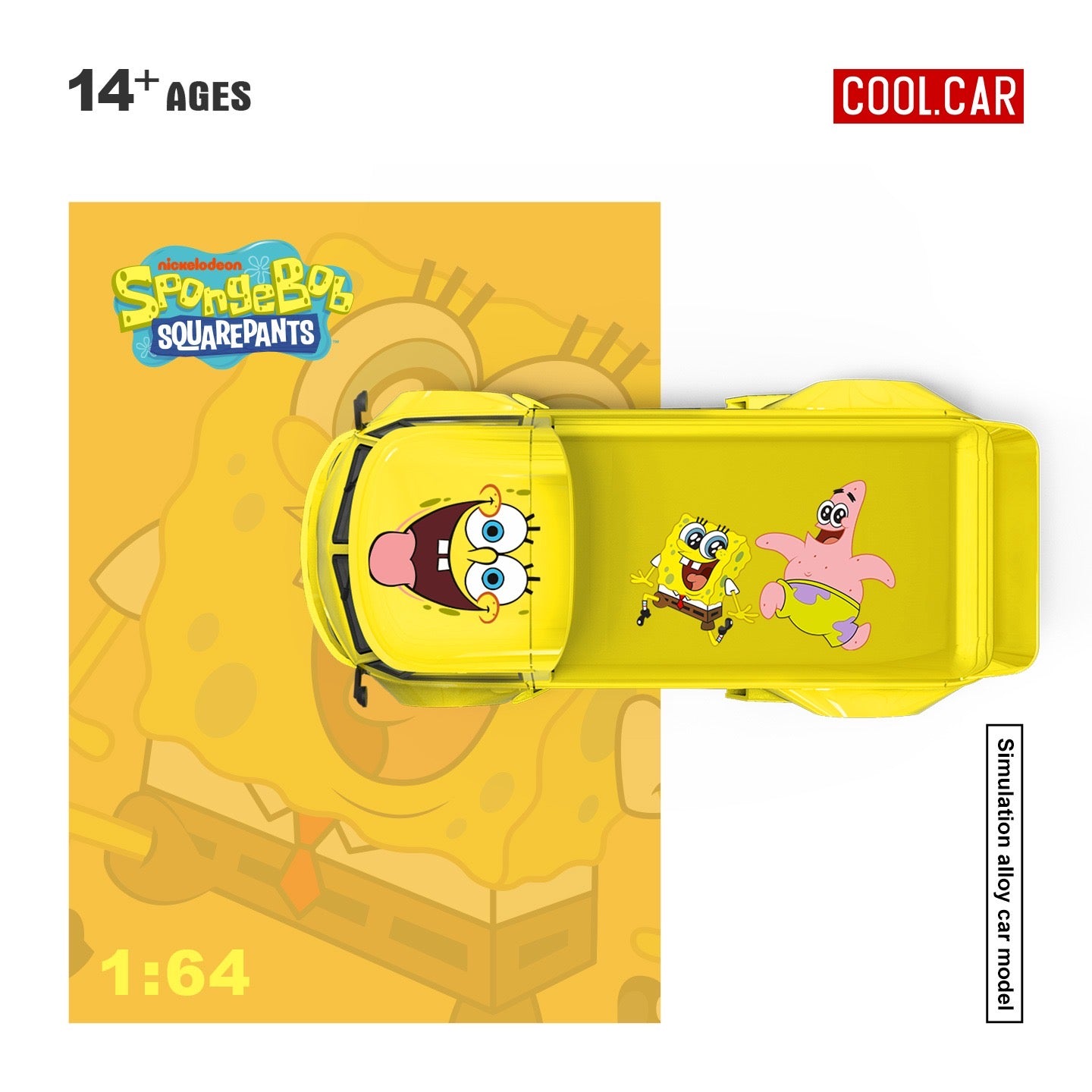 CoolCar - Pre-Order - Volkswagen T1 Pickup - SpongeBob - CC643926