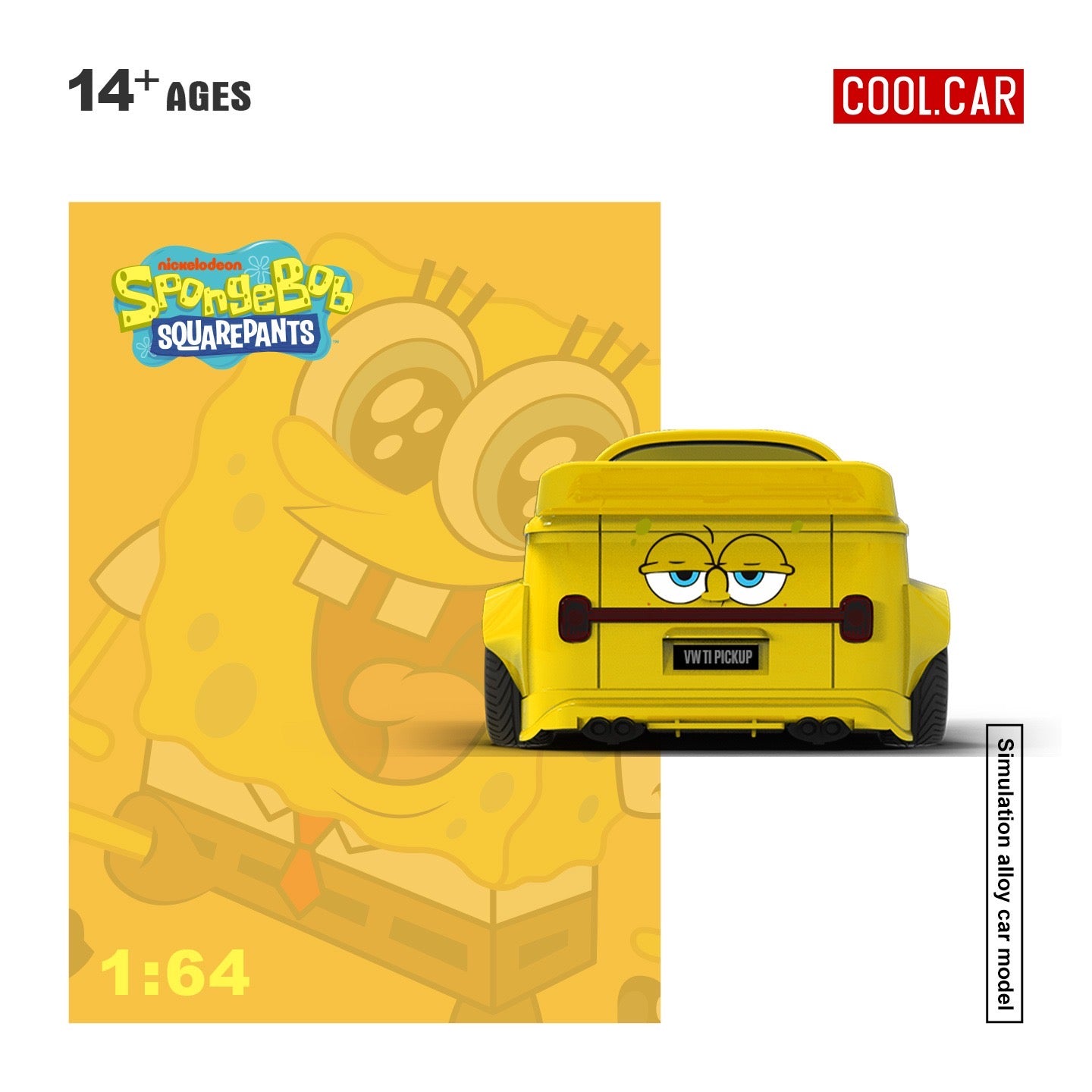 CoolCar - Pre-Order - Volkswagen T1 Pickup - SpongeBob - CC643926
