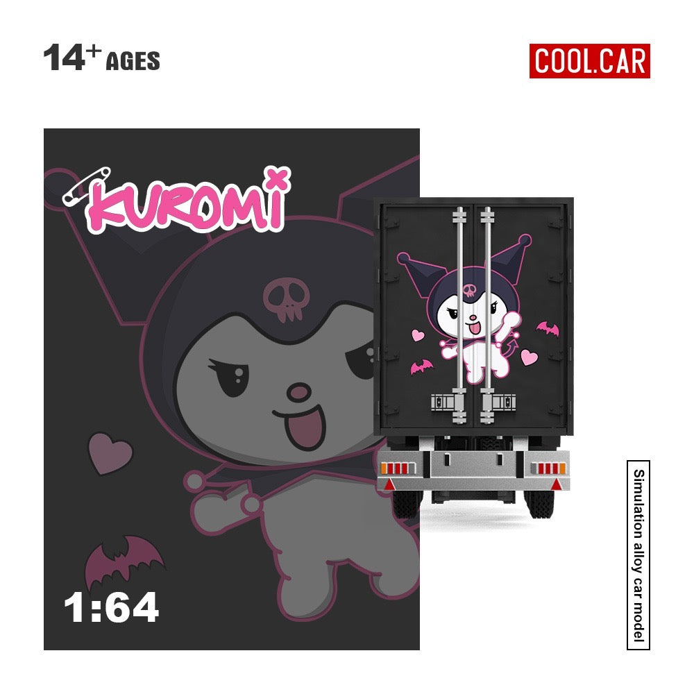 CoolCar - Pre-Order - Scania Container Truck, Kuromi - CC644032