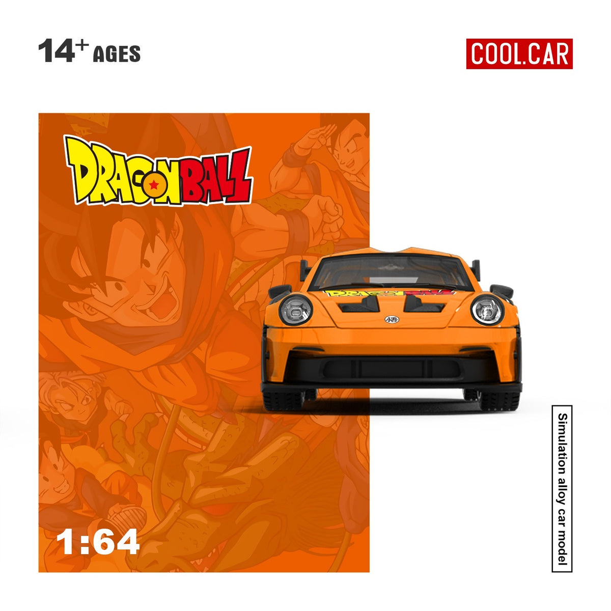 CoolCar - Pre-Order - Porsche 992 GT3 RS - Dragon Ball - CC644653