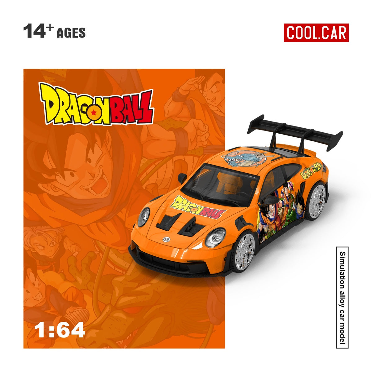 CoolCar - Pre-Order - Porsche 992 GT3 RS - Dragon Ball - CC644653