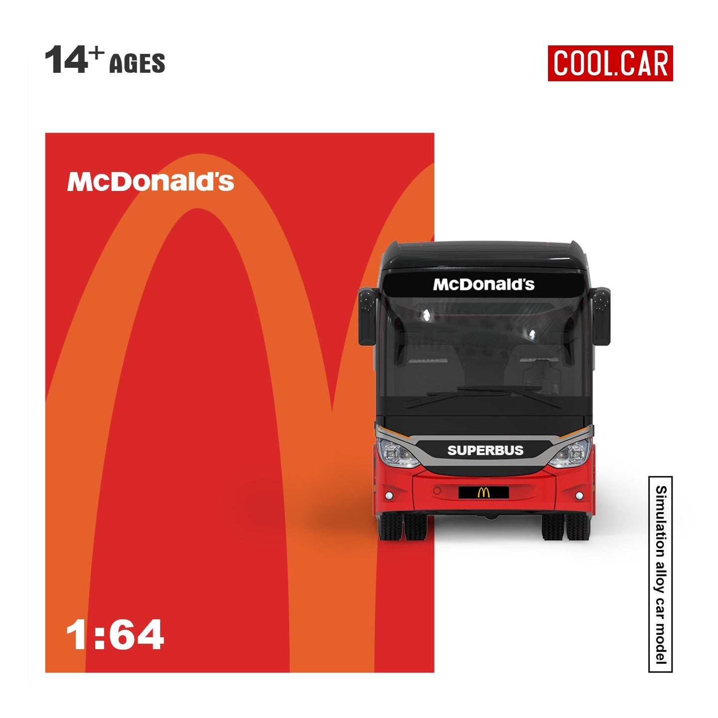 CoolCar - Pre-Order - McDonalds SuperBus - CC800705