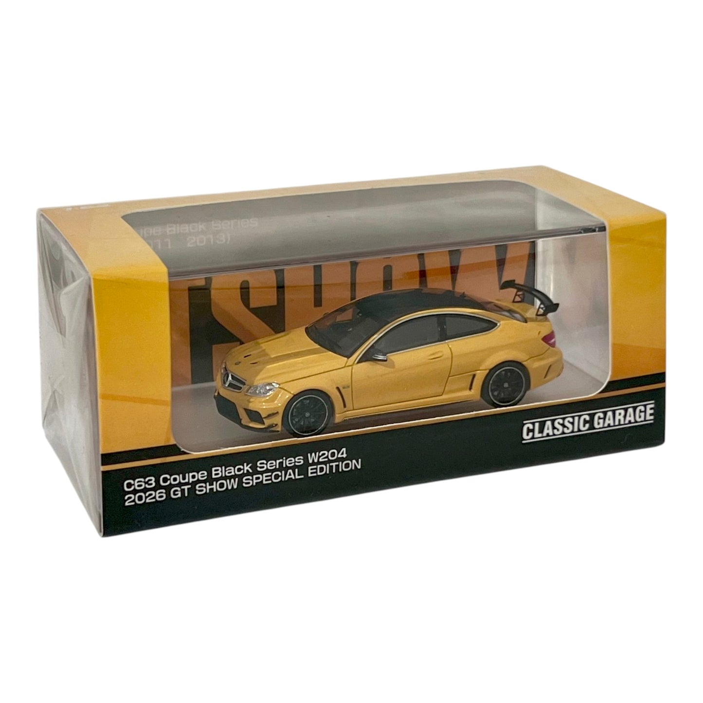 ClassicGarage - C63 Coupe Black Series W204, Solar Beam Yellow - CG64-C63BS-SBY