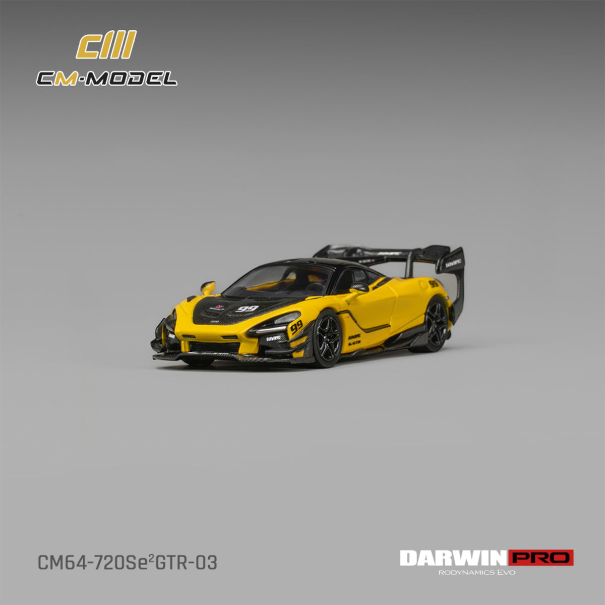 CM Model - Pre-Order - DarwinPRO 720SE²GTR Pearle yellow 99# - CM64-720Se2GTR-03