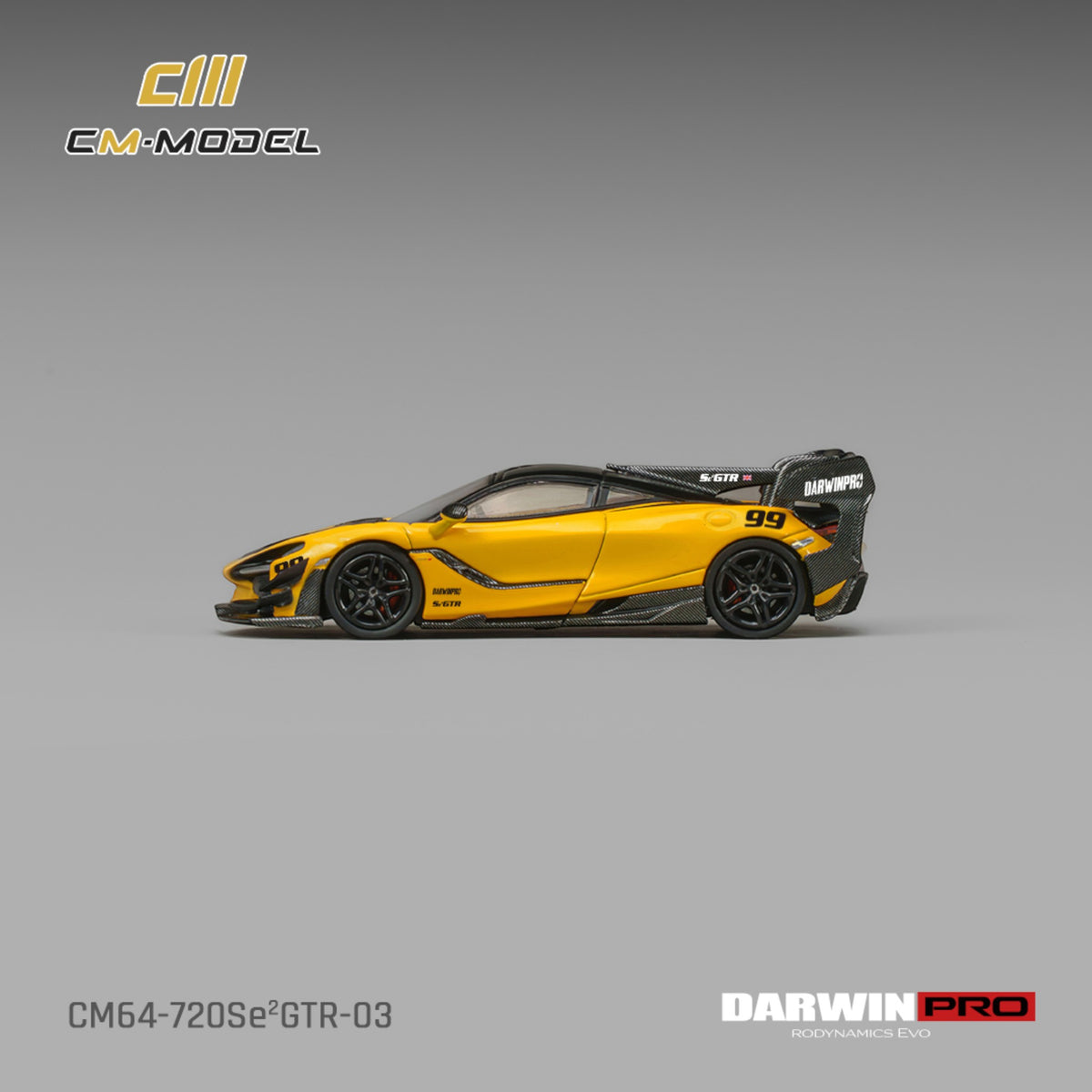 CM Model - Pre-Order - DarwinPRO 720SE²GTR Pearle yellow 99# - CM64-720Se2GTR-03