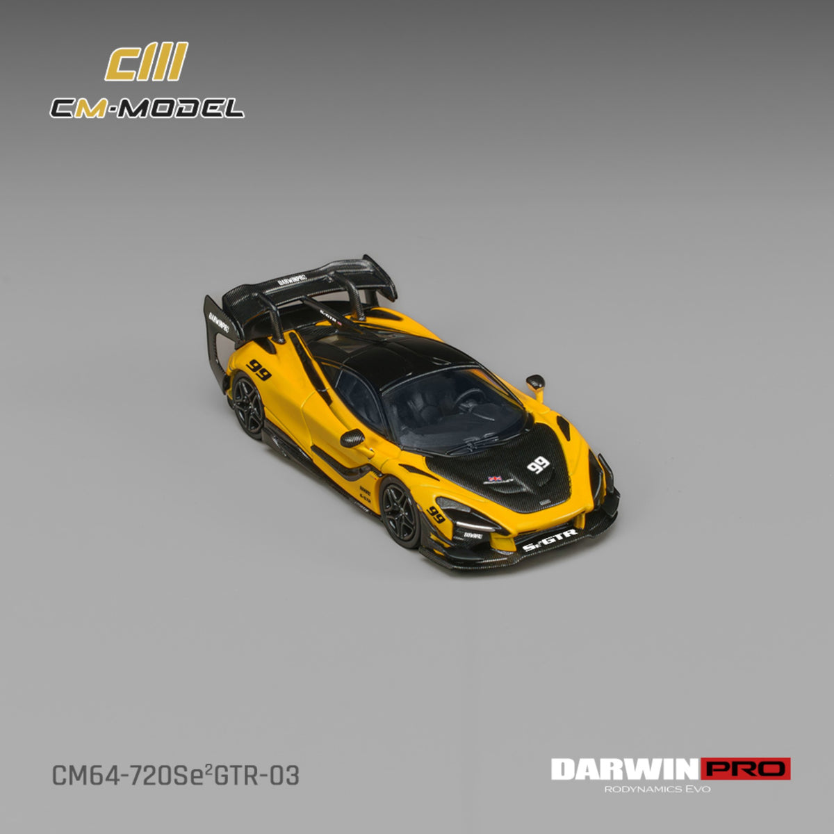 CM Model - Pre-Order - DarwinPRO 720SE²GTR Pearle yellow 99# - CM64-720Se2GTR-03