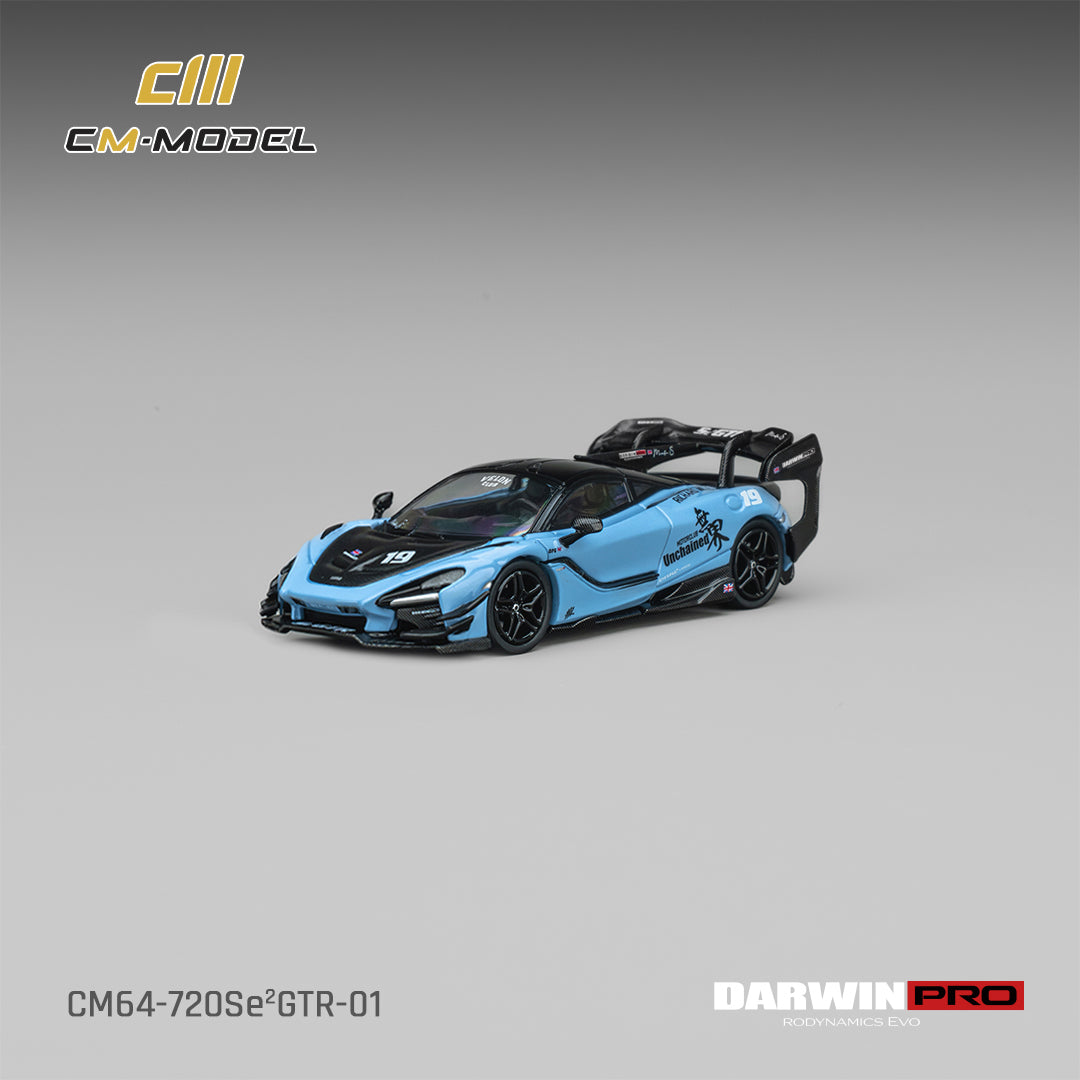 CM Model - Pre-Order - DarwinPRO 720Se²GTR-01 Unchained Blue - CM64-720SeGTR-01